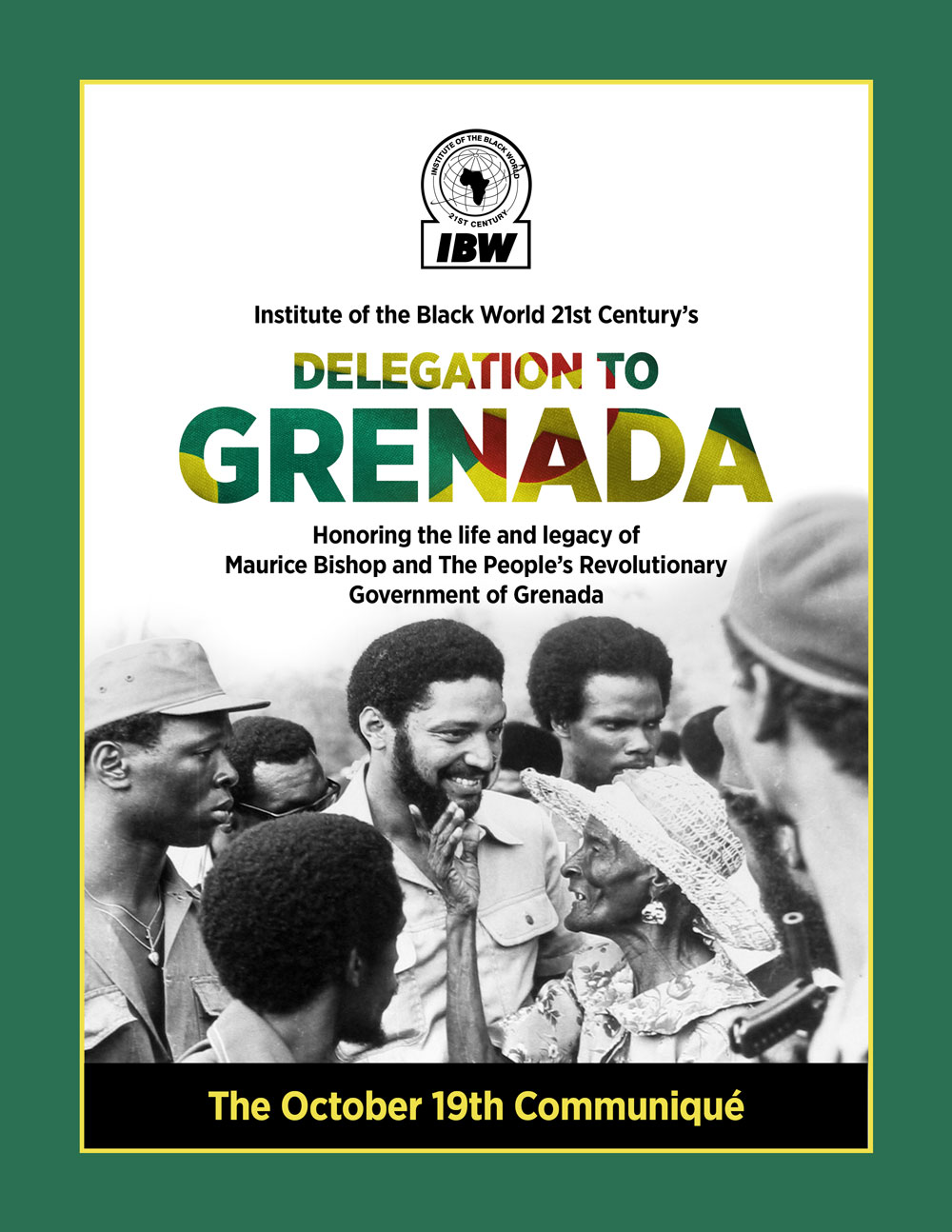 Communique: The Institute of the Black World 21st Century’s Delegation to Grenada
