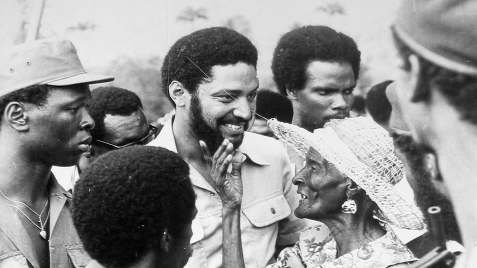 Maurice Bishop and Carriacouan lady