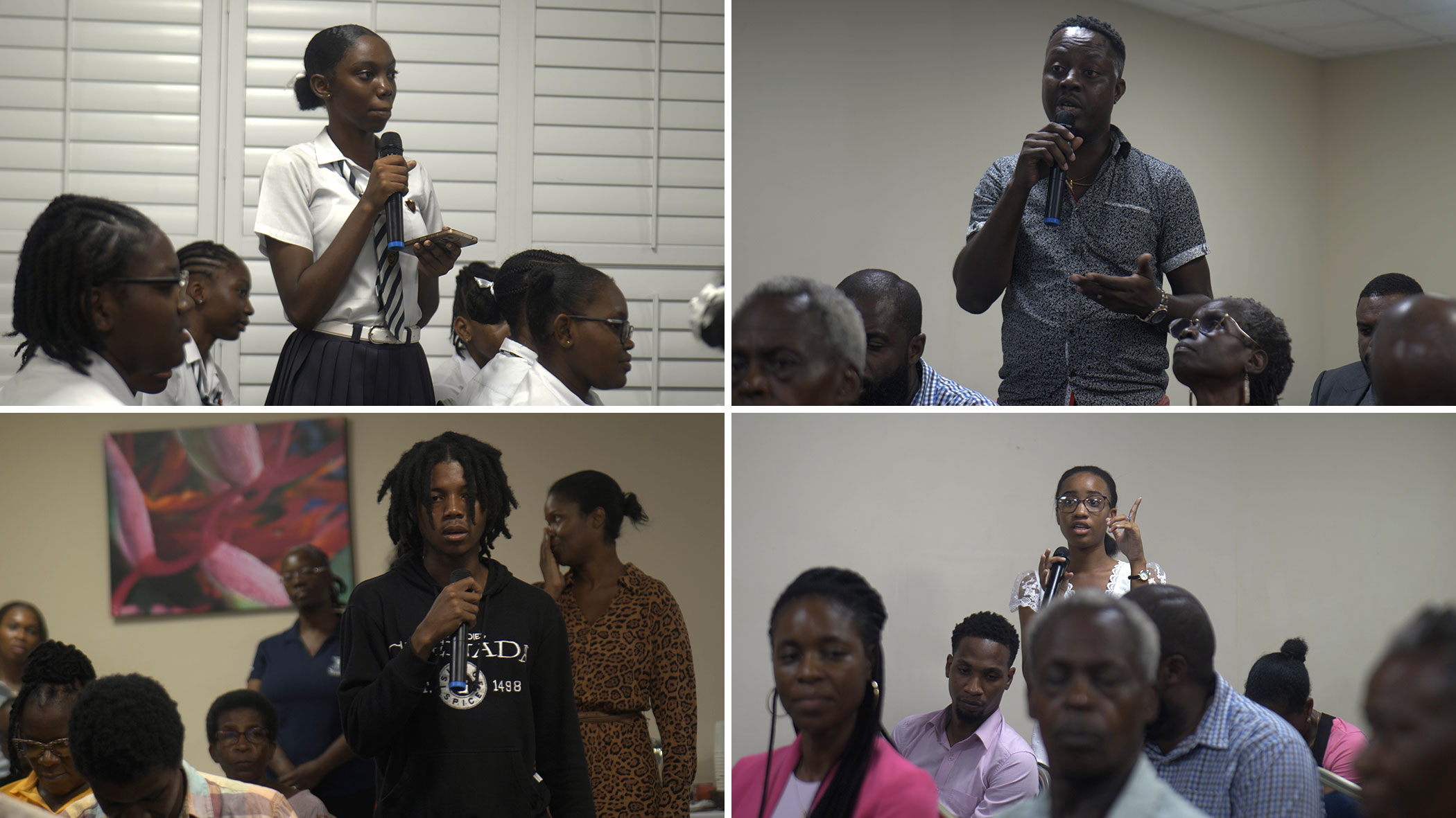 October 2023 Grenada - Cross-Generational Discussion (IBW21/File Photo)