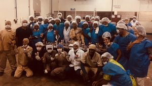 Afro descendant visit to the Chocolate Plant in Barlovento. The plant is managed and run by Afro Venezuelans.