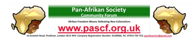 PASCF Statement on Reparations Owed