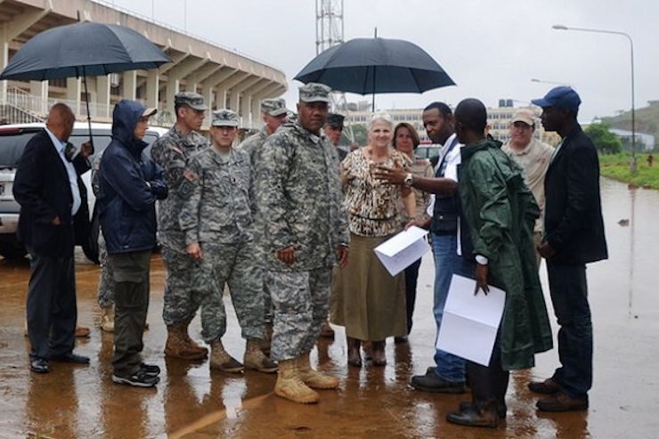 Militarising the Ebola crisis