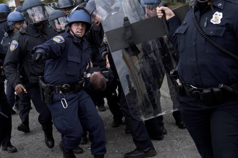 White Baltimore Gets Troops, Black Baltimore Gets Same Old Cops