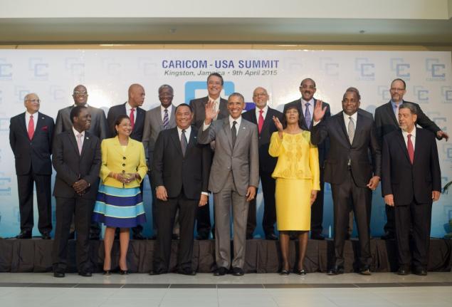 CARICOM leaders connect with President Obama 