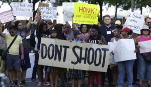 Michael Brown Don't Shoot Protest