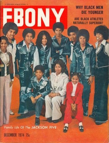 An Ebony magazine cover from December 1974