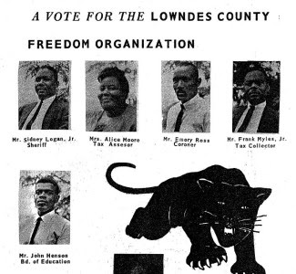 Candidates from the Lowndes County Freedom Organization nominated for the 1966 ballot.