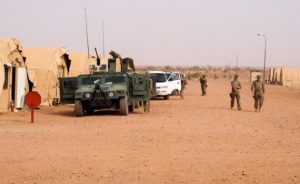 Airmen from Ramstein Air Base, Germany, prepare to convoy to an airfield near Agadez, Niger, April 29, 2016. Photo: Jeffrey McGovern/U.S. Air Force