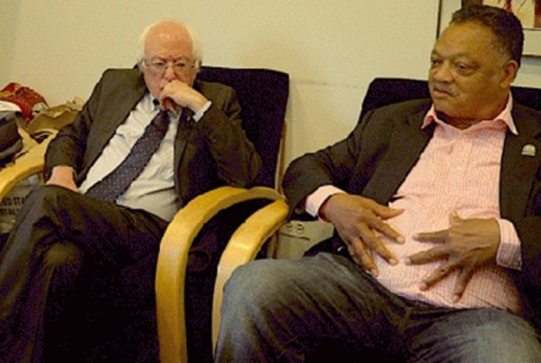Greg Palast, Sen. Bernie Sanders and Rev. Jesse Jackson discuss Crosscheck