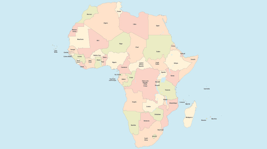 Map of Africa