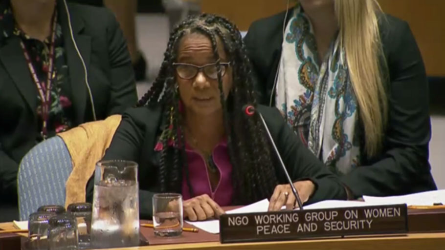 Statement by Ms. Charo Mina-Rojas at UN Security Council Open Debate on Women, Peace and Security