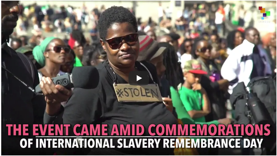 Hundreds Hold Memorial for Victims of Transatlantic Slave Trade