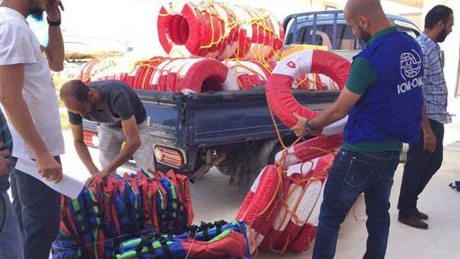 The UN Migration Agency (IOM) provides lifesaving equipment to Libyan authorities as part of a wider intervention to strengthen the Government’s humanitarian capacity. Credit: UN Migration Agency