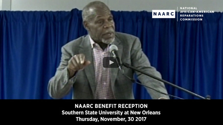 Danny Glover’s Keynote Speech at NAARC’s Benefit Reception, New Orleans