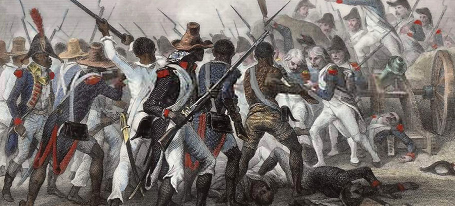 The Saint Domingue slave revolt started on 14th August, 1791