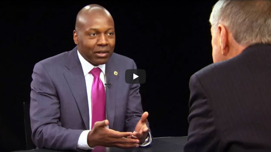 Dennis Wholey speaks with Ambassador Paul G. Altidor from the Republic of Haiti.