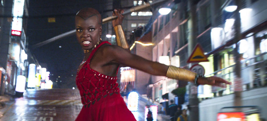 When I grow up I want to be Okoye in Black Panther