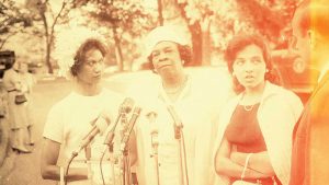 Diane Nash, right, represented the Southern Christian Leadership Conference at the White House in 1963.