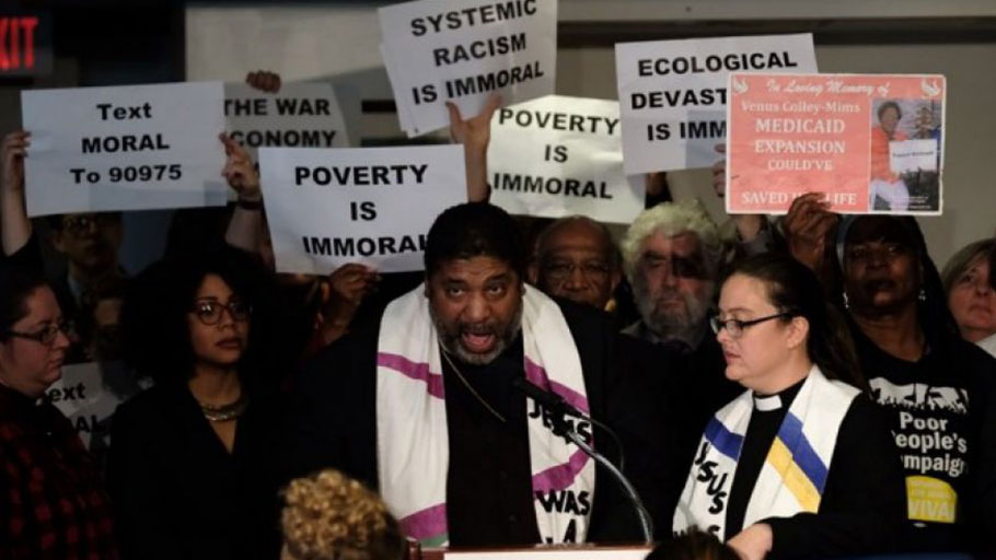 Decrying System That Favors ‘War and the Wealthy,’ Poor People’s Campaign Unveils Agenda to Combat Poverty, Racism, and Militarism