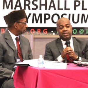 Dr. Ron Daniels and Mayor Ras J. Baraka — Newark NJ