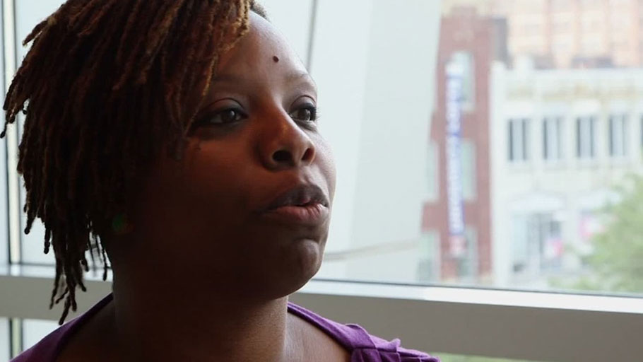 Patrisse Cullors, a co-founder of the Black Lives Matter movement