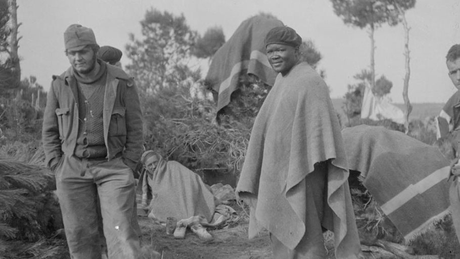 Eluard Luchell McDaniels, Spanish Civil. War Volunteer, Batea, Spain, May 1938. Image Courtesy of the Tamiment Library, New York University