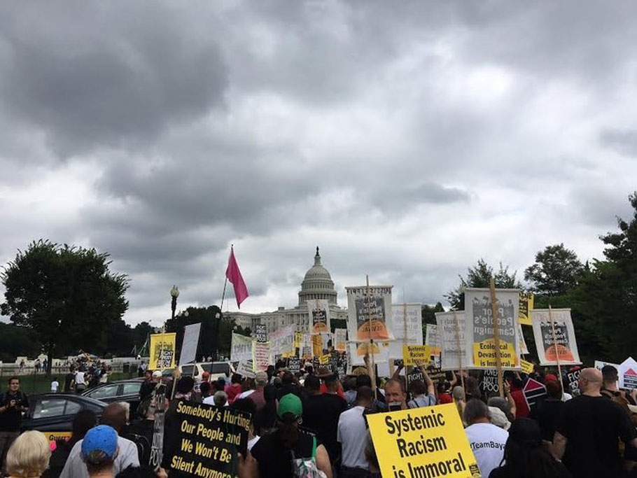 The Poor People’s Campaign rally in Washington, June 23.