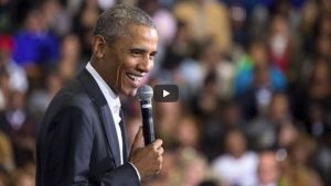 President Obama delivers the 2018 Nelson Mandela Annual Lecture in Johannesburg, South Africa, marking the 100th anniversary of Mandela’s birth by reflecting on his example of perseverance and vision and what lessons we can we draw from his legacy