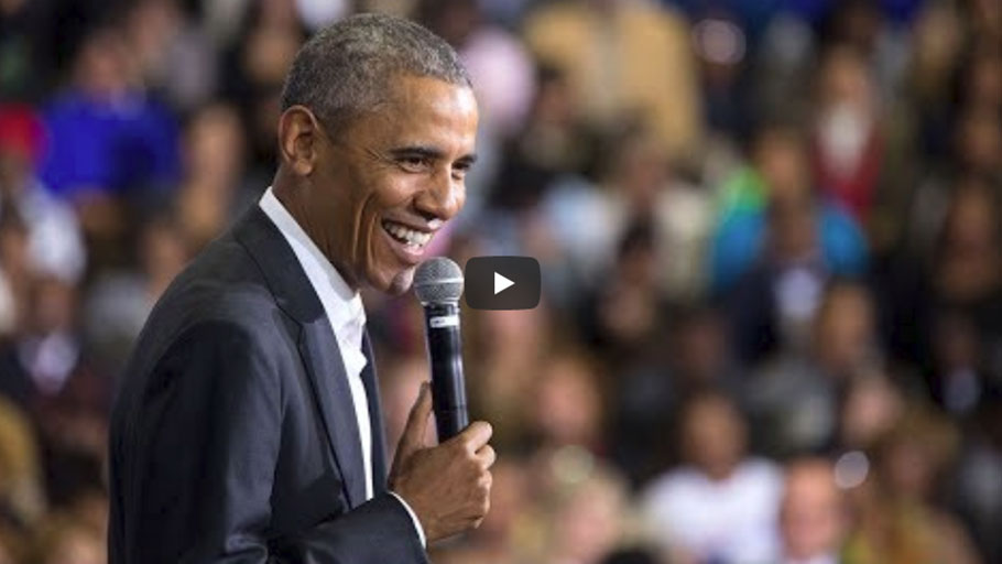 In his first major speech since leaving office, Obama decries inequality and ‘strongman politics’