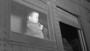 "When we sent Japanese Americans to internment camps, families were often separated when fathers were sent hasty relocation orders and forced labor contracts." (Photo: Clem Albers/ US National and Records Administration)