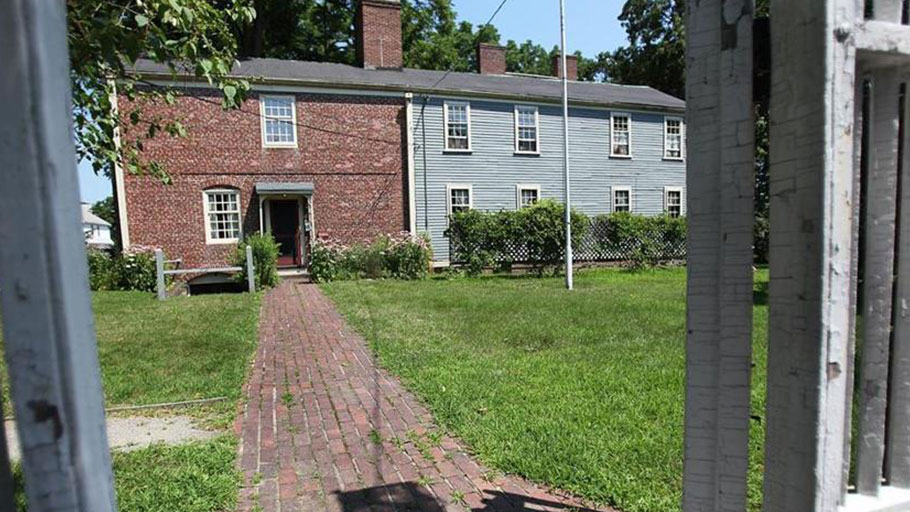 A slave dwelling behind the Russell Library on North Street in Plymouth is part of the African-American history tour.