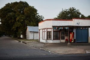 West Main Street in Ville Platte.