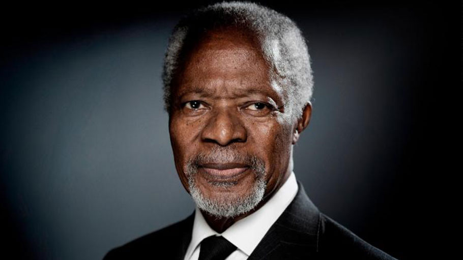 Kofi Annan, 1938 - 2018