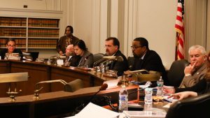 NJCI - The state Assembly Oversight, Reform, and Federal Relations committee receives testimony in regards to cannabis legalization at the Statehouse Annex Committee Room in Trenton on March 05, 2018.