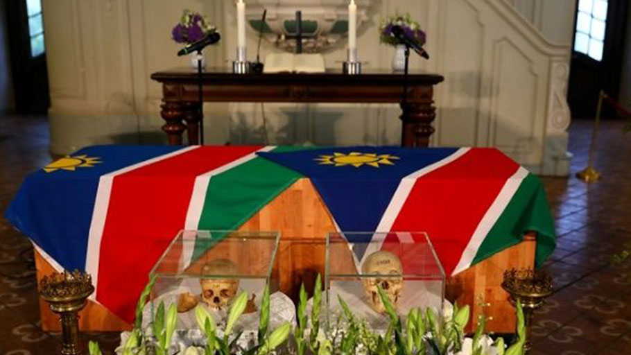 Germany returns remains from 1904-1908 genocide to Namibia.