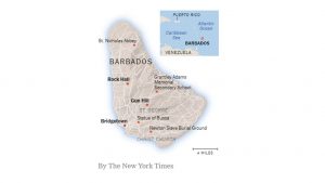 Barbados Map