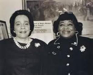 Coretta Scott King and Dr-Betty Shabazz