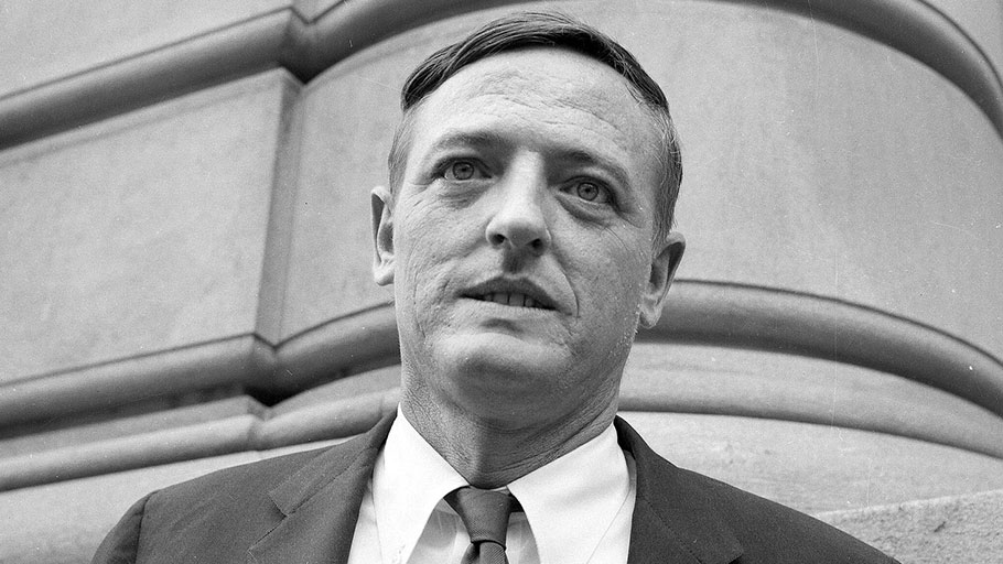 William F. Buckley, Jr., Conservative Party candidate running for the office of Mayor of New York City, is shown outside the Overseas Press Club on Oct. 20, 1965. Buckley and his National Review magazine helped shape conservatives' self-conception of their racial positions.