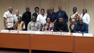 Members of the CARICOM Reparations Commission (CRC) representing national reparations committees and councils from across the region met recently at the Regional HQ of the University of the West Indies (UWI) in Jamaica for a two-day retreat to review the Commission's work over the past two years and to map out an agenda for 2019.