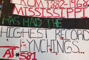 Two nooses and several hate signs were found hanging at the Mississippi State Capitol Monday morning around 7:15 a.m. Source: Department of Public Safety