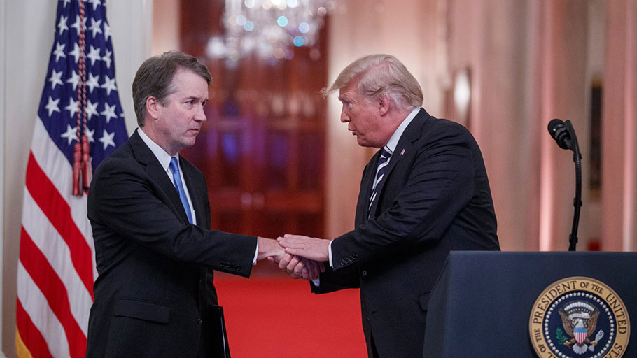 Donald Trump’s nomination of Brett Kavanaugh to the supreme court was part of a major conservative reshaping of the federal judiciary.