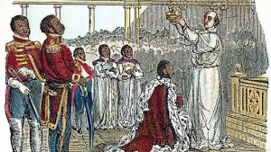 The coronation of King Henry