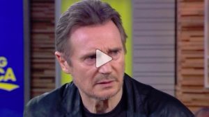 Liam Neeson appeared on "Good Morning America" on Tuesday in the wake of controversy over his saying he contemplated carrying out a racist revenge attack after someone close to him was raped.Source: hln