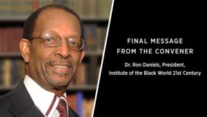 Dr. Ron Daniels, President, Institute of the Black World 21st Century