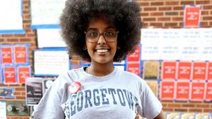 Hannah Michael is a Georgetown sophomore from Houston, Texas, studying African-American Studies.