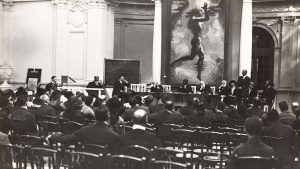 The Second Pan-African Congress, Palais Mondial, Brussels, September 1921.