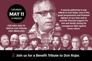 Friday May 11, 2019 Benefit Tribute to Don Rojas — Talib Kweli, Ta-Nehisi Coates, Danny Glover and others