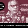 May 11, 2019, Brooklyn, NY — A special gathering to pay tribute to Don Rojas, one of the great progressives and freedom fighters of our time and to provide financial support for him and family during his courageous fight against bone cancer