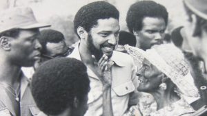 Maurice Bishop (1944-1983) - Maurice Rupert Bishop was a Grenadian revolutionary and the leader of New Jewel Movement – popular efforts in the areas of socio-economic development, education, and Black liberation – that came to power during the 13 March 1979 revolution that removed Eric Gairy from office