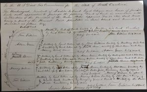 Land Claim for the Pleasant Point Plantation from records of the Internal Revenue Service (Record Group 58), January 29, 1864